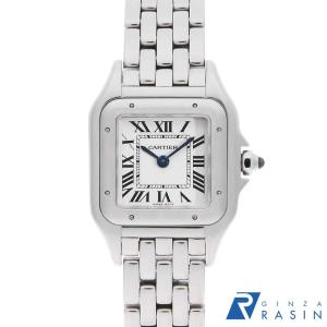 CARTIER カルティエ サントス ドゥモワゼル SM 腕時計 W25064Z5 ステンレススチール シルバー  レディース【中古】 中古)CARTIER カルティエ サントス ドゥモワゼル SM W25064Z5（商品ID