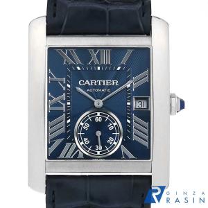 ☆良品 【CARTIER】カルティエ タンクMC LM デイト スモールセコンド