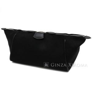 《新品同様》 HERMES エルメス パリボンベイPM キャンバス ブラック 化粧ポーチ ポーチ  【新品同様】｜ginzaxiaoma