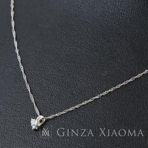 美品 ダイヤモンド ネックレス PT950 PT850｜ginzaxiaoma