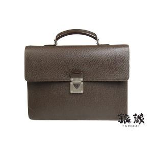 ルイヴィトン LOUIS VUITTON  タイガ ラギート グリズリ M31098書類かばん 中古　｜ginzo1116