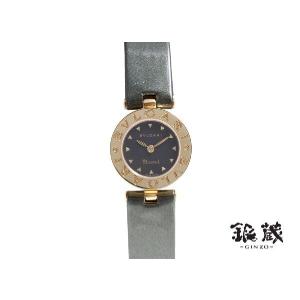 ブルガリ BVLGARI B-ZEROウォッチ BZ22G YG 革 クオーツ 中古　｜ginzo1116