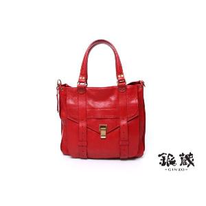 プロエンザスクーラー PROENZA SCHOULER 2WAYハンドバッグ レザー リップスティック 中古  新同　 xmas｜ginzo1116