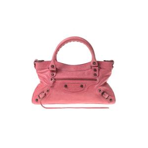 バレンシアガ・BALENCIAGA ザ ファースト ピンク ラムスキン(中古)◇　｜ginzo1116