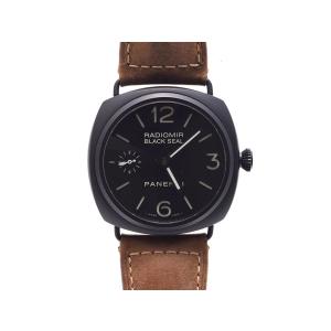 中古 パネライ ラジオミール セラミック 革 PAM0029...