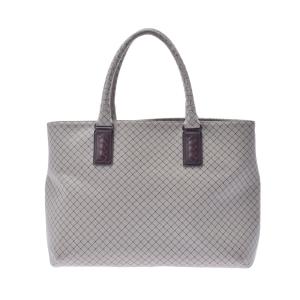 BOTTEGAVENETA ボッテガヴェネタ マルコポーロ グレージュ BO6164977C ユニセックス PVC トートバッグ Bランク 中古 銀蔵｜ginzo1116