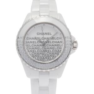CHANEL シャネル J12 ウォンテッド H7419 レディース 白セラミック 腕時計 クオーツ ホワイト文字盤 Aランク 中古 銀蔵｜ginzo1116