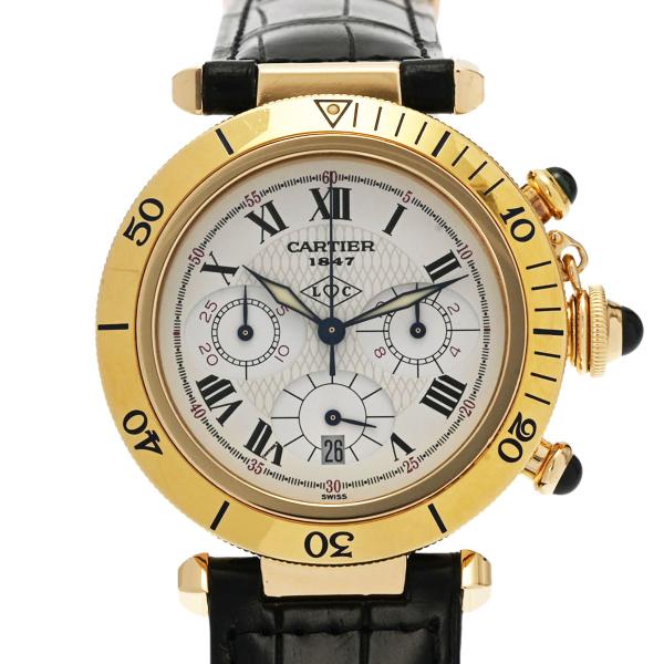 CARTIER カルティエ パシャ 38mm クロノグラフ 150周年記念モデル W30X7651 ...