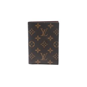 LOUIS VUITTON ルイヴィトン モノグラム クーヴェルテュール パスポール ブラウン M64502 レディース モノグラムキャンバス パスポートケース 新同 中古 銀蔵｜ginzo1116