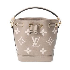 LOUIS VUITTON ルイヴィトン モノグラムアンプラント ナノノエ 2WAY トゥルトレールクレーム M46291 レディース レザー ショルダーバッグ 未使用 銀蔵｜ginzo1116