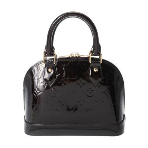 LOUIS VUITTON ルイヴィトン ヴェルニ アルマ BB アマラント M91678 レディース モノグラムヴェルニ 2WAYバッグ Aランク 中古 銀蔵｜ginzo1116