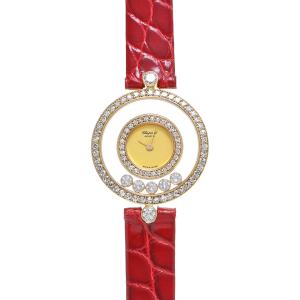 Chopard ショパール ハッピーダイヤ 20/3957 ゴールド レディース  