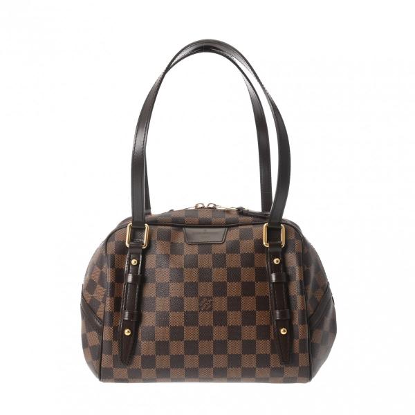 LOUIS VUITTON ルイヴィトン ダミエ リヴィントン PM ブラウン N41157 レディ...