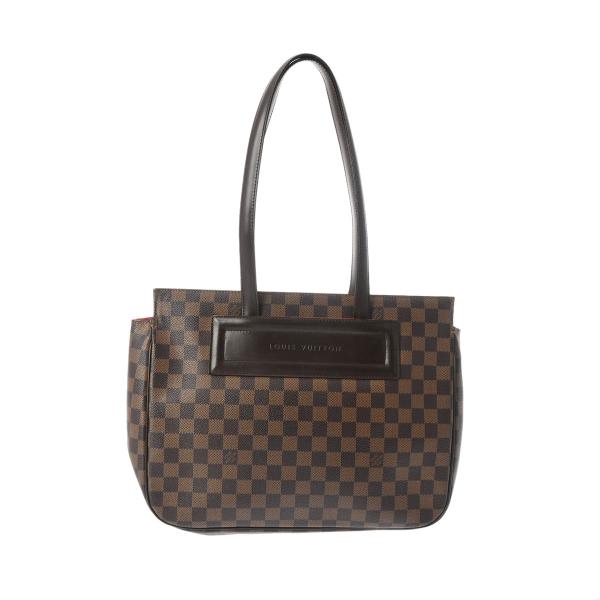 LOUIS VUITTON ルイヴィトン ダミエ パリオリ PM ブラウン N51123 レディース...