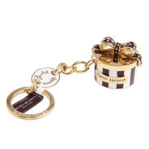 未使用ヘンリベンデル・Henri Bendel キーホルダー ハットボックスモチーフ日本未入荷(中古)◇　 xmas｜ginzo1116