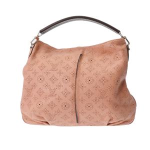 LOUIS VUITTON ルイヴィトン モノグラム マヒナ セレネ PM 2WAY ローズ M94276 レディース マヒナレザー ショルダーバッグ Aランク 中古 銀蔵｜ginzo1116