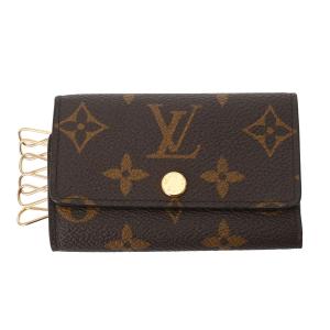 LOUIS VUITTON ルイヴィトン モノグラム ミュルティクレ6 ブラウン M62630 レディース モノグラムキャンバス キーケース ABランク 中古 銀蔵｜ginzo1116