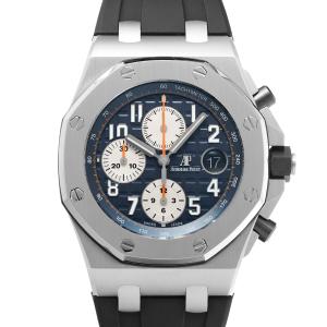 中古 オーデマ ピゲ AUDEMARS PIGUET ロイヤルオーク オフショア クロノグラフ 26470ST.OO.A027CA.01 ブルー メンズ 腕時計