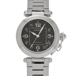 中古 カルティエ CARTIER パシャC W31043M7 ブラック ユニセックス 腕時計