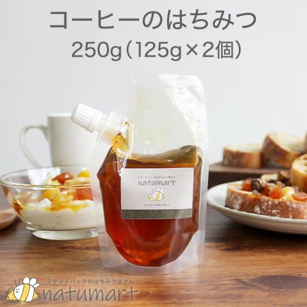 ポイント5倍 コーヒーのはちみつ 250g (125g×2袋) ブラジル産 珈琲 蜂蜜 ハチミツ 単...