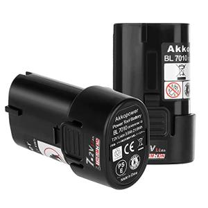 Akkopower 互換マキタ 7.2v バッテリー BL7010 マキタ 7.2v マキタバッテリー 3000mAh 7.2vバッテリー 大容