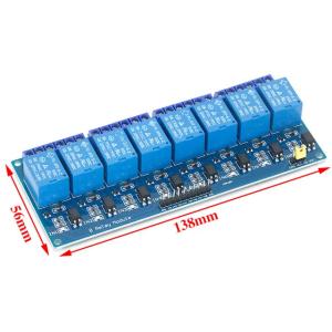 Arduino用8チャンネル 5V　リレーモジュール｜ジオベアー
