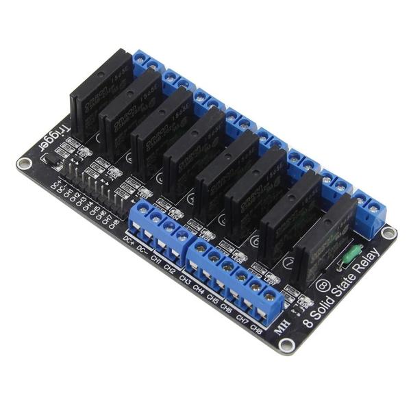 Arduino用5V 8チャンネルソリッドステートリレーモジュール低レベルトリガー