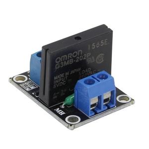 Arduino用5V 1チャンネルソリッドステートリレーモジュール低レベルトリガー