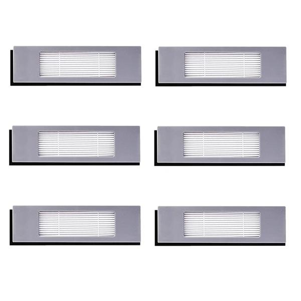 ECOVACS DEEBOT エコバックス 交換用 フィルター 6個 互換品