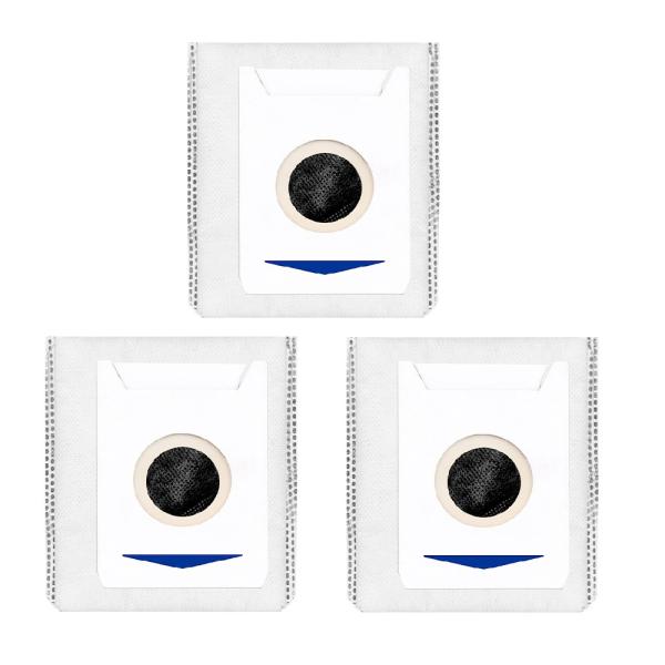 Ecovacs エコバックス T30 抗菌ゴミパック 紙バッグ 3個 互換品 アクセサリー