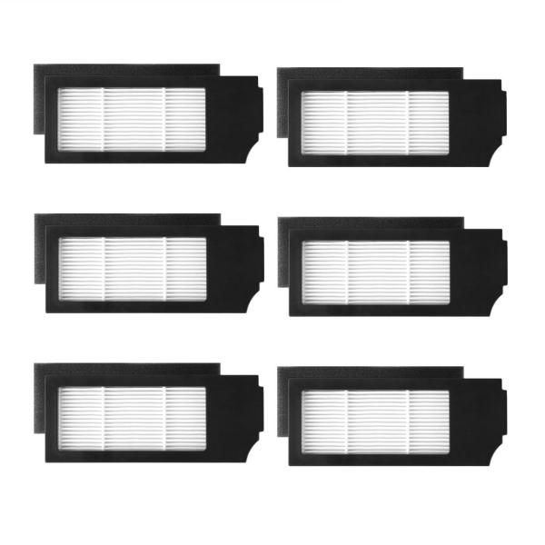 エコバックス DEEBOT X1 TURBO/OMNI 交換用消耗品 6個 ECOVACS フィルタ...