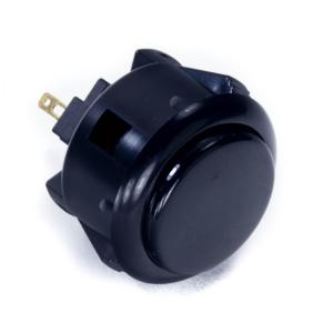 三和電子 ハメ込み式押しボタン30φ 黒 OBSF-30-K