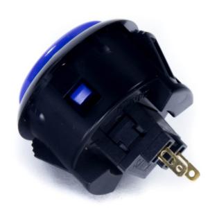 三和電子 ハメ込み式押しボタン30φ 黒/ダー...の詳細画像1