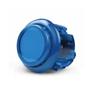 Qanba クァンバ グラビティ Gravity KS アーケード アケコン ボタン 24mm E01 クリアブルー
