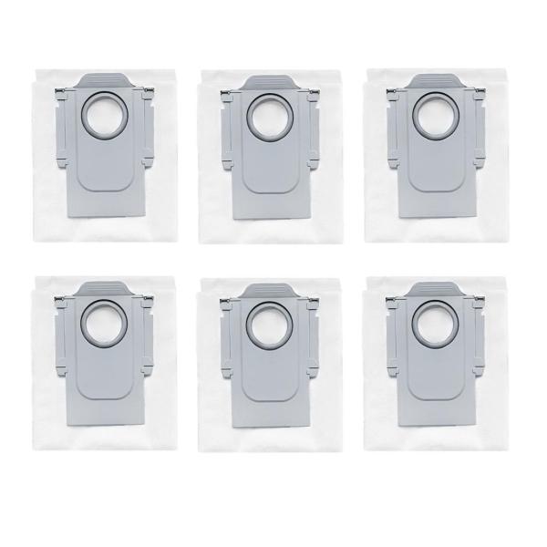 ロボロック Roborock ゴミ収集ドック用使い捨て紙パックC Q Revo 6枚 互換品