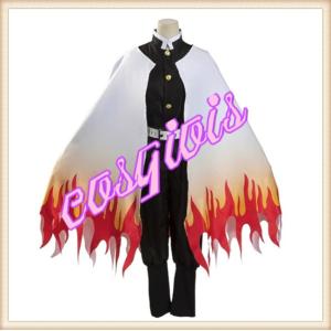 コスプレ衣装 和服 和装 仮装 キメツ 煉獄杏寿郎 隊服 鬼 コスプレ衣装 ハロウィン イベント コスチューム 変身 制服 パーティー プレゼント 即送