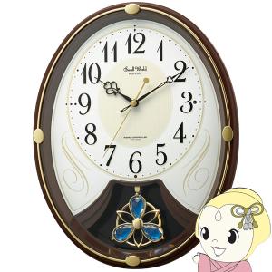 掛け時計 アナログ ノア精密 MAG マグ 電波 振り子 チャイム ボンボン