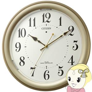 RHYTHM 8MY561SR03 RHYTHM リズム リバライト561 電波掛時計 : 生活