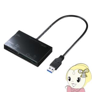 サンワサプライ USB3.0カードリーダー（ブラック） ADR-3ML35BK｜gion
