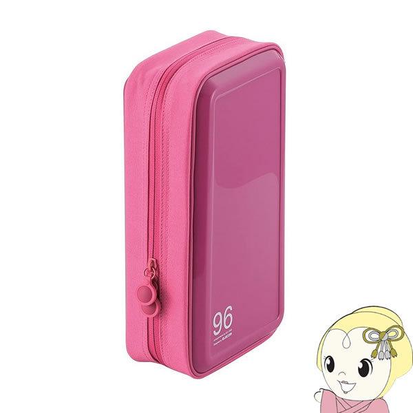 ELECOM エレコム CD/DVDファスナーケース 96枚収納 CCD-H96PN