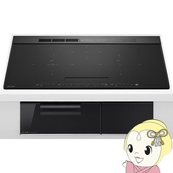 ビルトインIHクッキングヒーター 三菱電機 CROSS+TOPシリーズ 単相200V 3口IH 幅7...