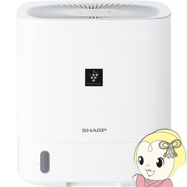 衣類乾燥除湿機 シャープ プラズマクラスター デシカント方式 CV-T60-W ホワイト系 省スペー...