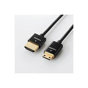 エレコム カメラ接続用HDMIケーブル（HDMI miniタイプ） DGW-HD14SSM20BK｜gion