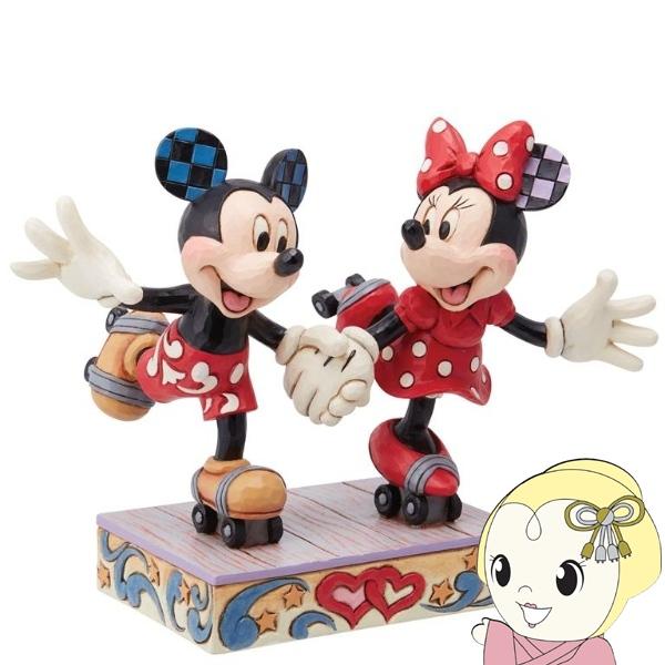enesco エネスコ ミッキー＆ミニー フィギュア ローラースケート 6014315