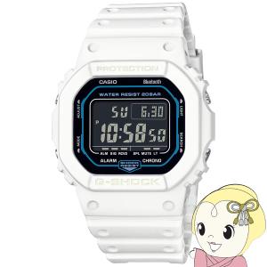 腕時計 CASIO カシオ G-SHOCK 5600シリーズ Bluetooth搭載 ホワイト DW-B5600SF-7JF｜gion