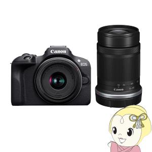 ミラーレス一眼カメラ Canon キヤノン EOS R100 ダブルズームキット EOSR100-WZK｜gion