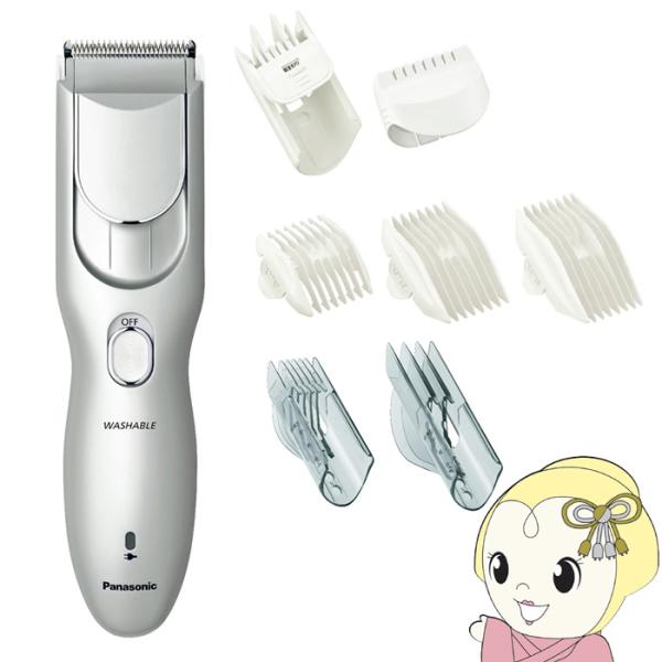 ヘアカッター Panasonic パナソニック ファミリーヘアーカッター シルバー ER-GF82-...