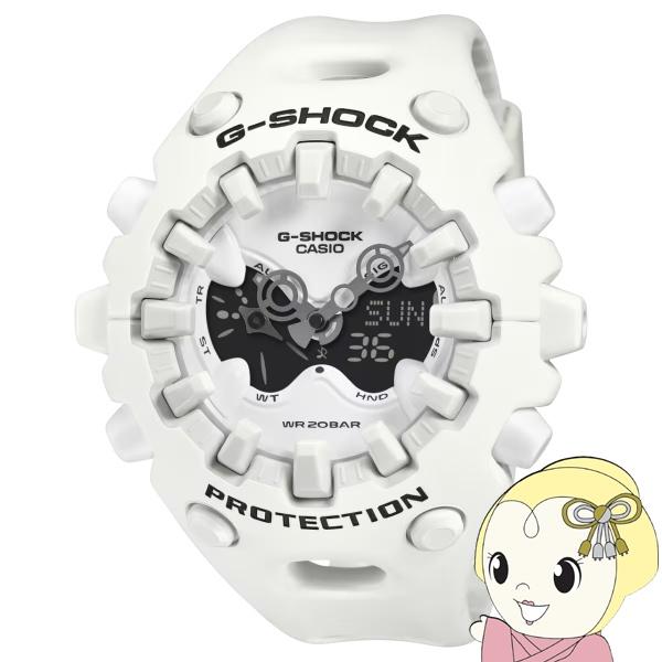 腕時計 G-SHOCK GA-V01 ホワイト GA-V01-7AJF メンズ 電池式 アナデジ 樹...