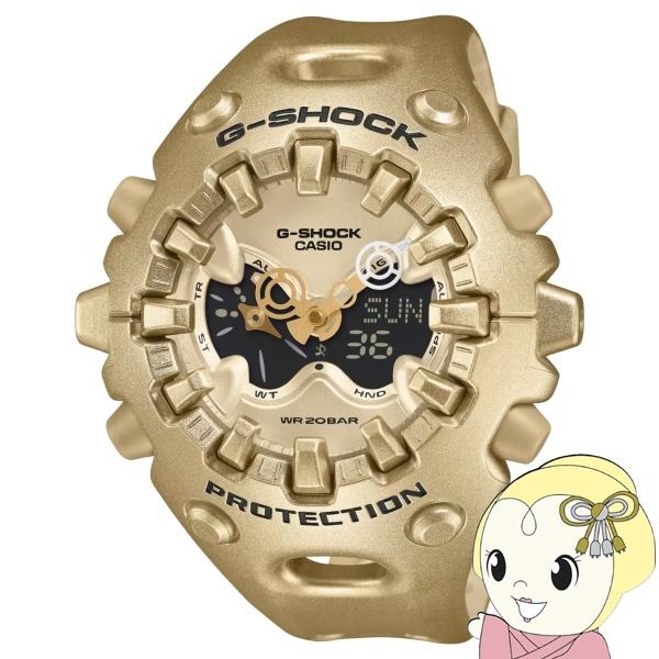 腕時計 G-SHOCK GA-V01 ゴールド GA-V01A-9AJF メンズ 電池式 アナデジ ...
