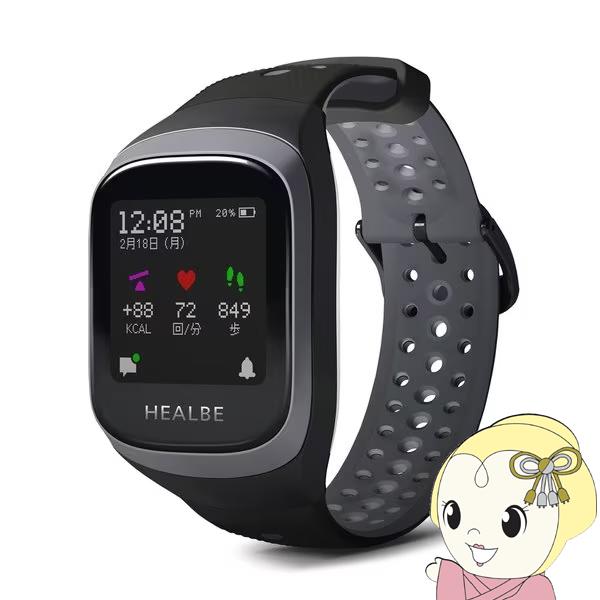スマートウォッチ 腕時計 ユニセックス HEALBE Gobe3 ヒルビー カロリー自動計測 カロリ...